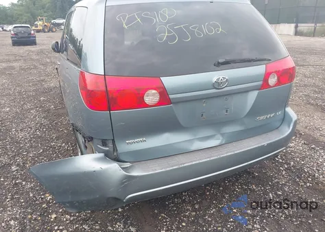 2008 Toyota Sienna Le из США, поврежденный, VIN 5TDZK23CX8S164223